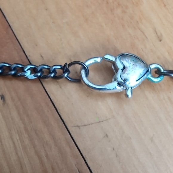 Source Unknown Black and Silver Beaded Necklace - Picture 2 of 5